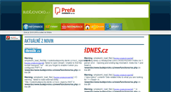 Desktop Screenshot of budejovicko.cz